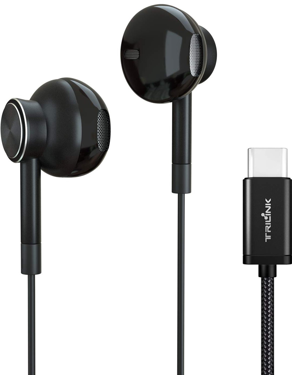 USB-C In-Ear Hoofdtelefoon met Microfoon en Volume Regelaar