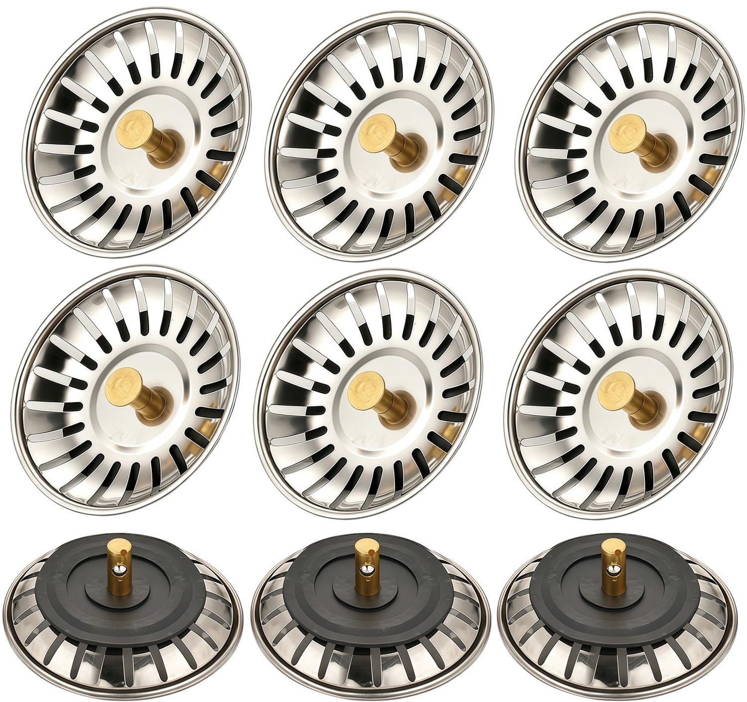 9-delige Afvoerfilter Set - Universele Diameter 78-80 mm