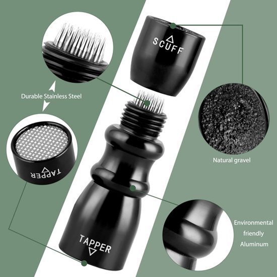 1 Stuk Biljartkeu Tool Zwart Biljartkeu Accessoires Tip Biljartkeu Onderhoudshulpmiddel, voor Snooker Biljart Trimmer Tapper Reparatiehulpmiddel — afbeelding 4