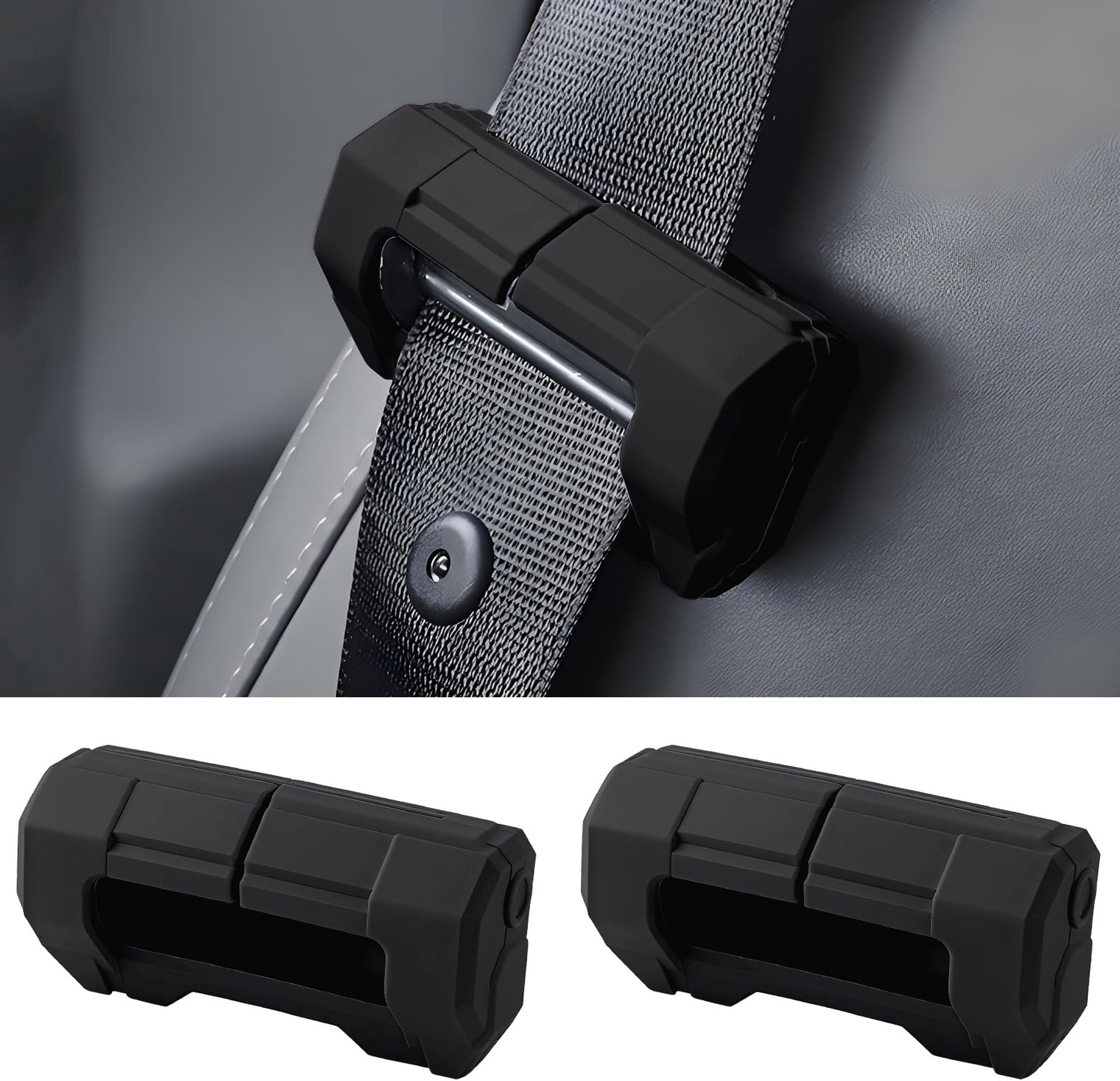 Set van 2 Veiligheidsriem Klikcovers voor Auto's
