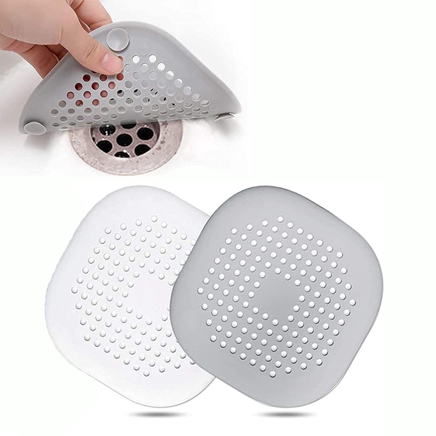 Silicone Afvoerfilter, Set van 2 Stuks
