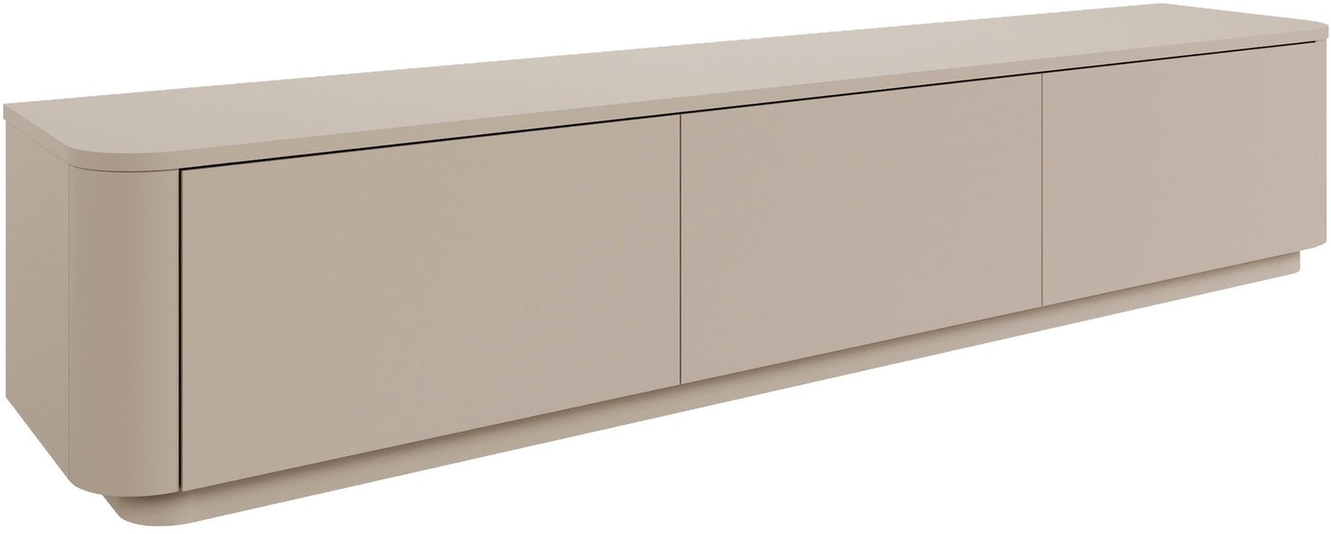 Selsey Luvio – TV-meubel 3-deurs, kasjmiergrijs, 200 cm Kasjmier grijs