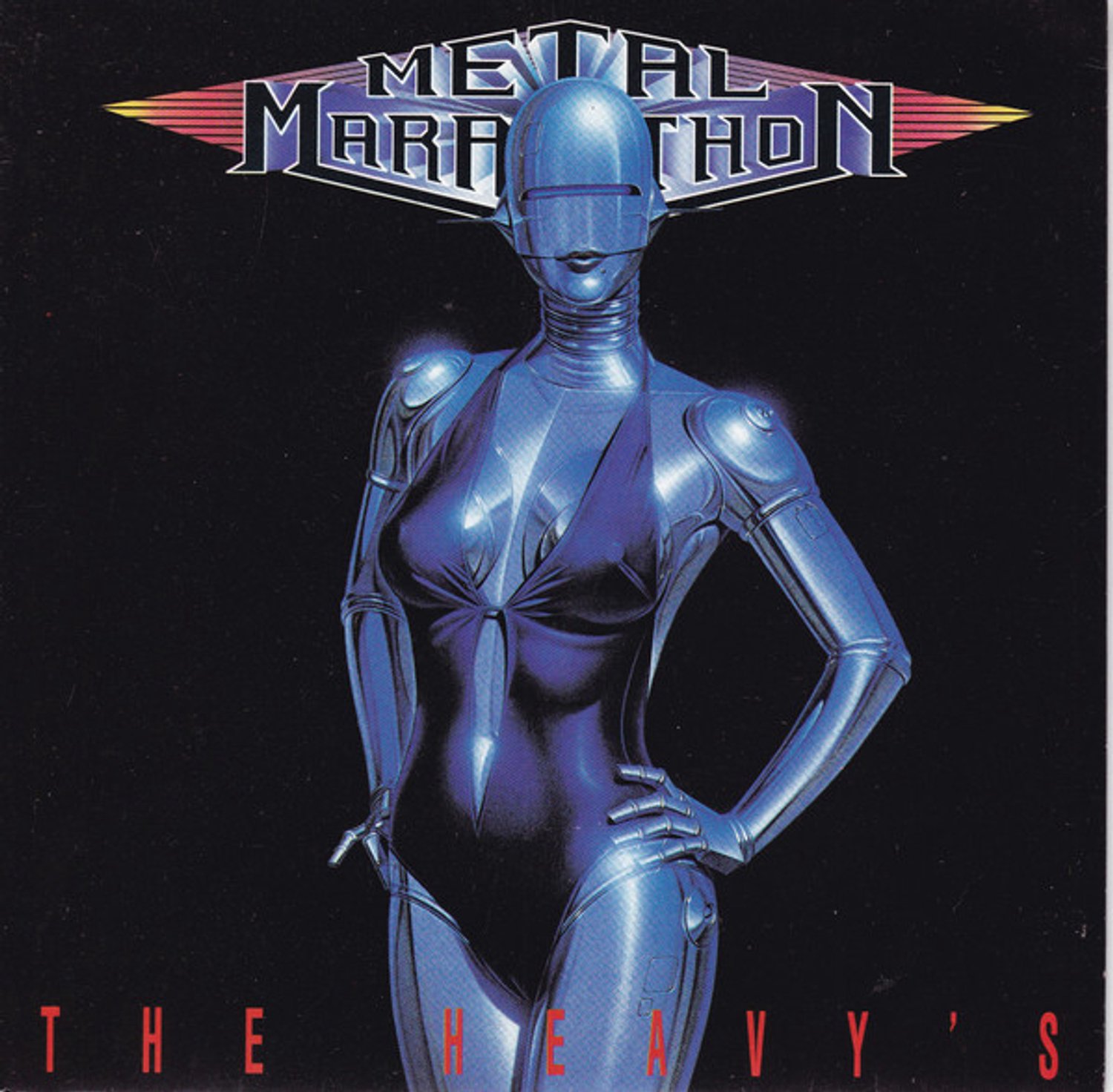 Metal Marathon, The Heavys | Media condition: Very Good Plus (VG+) | 7, Single, Mixed