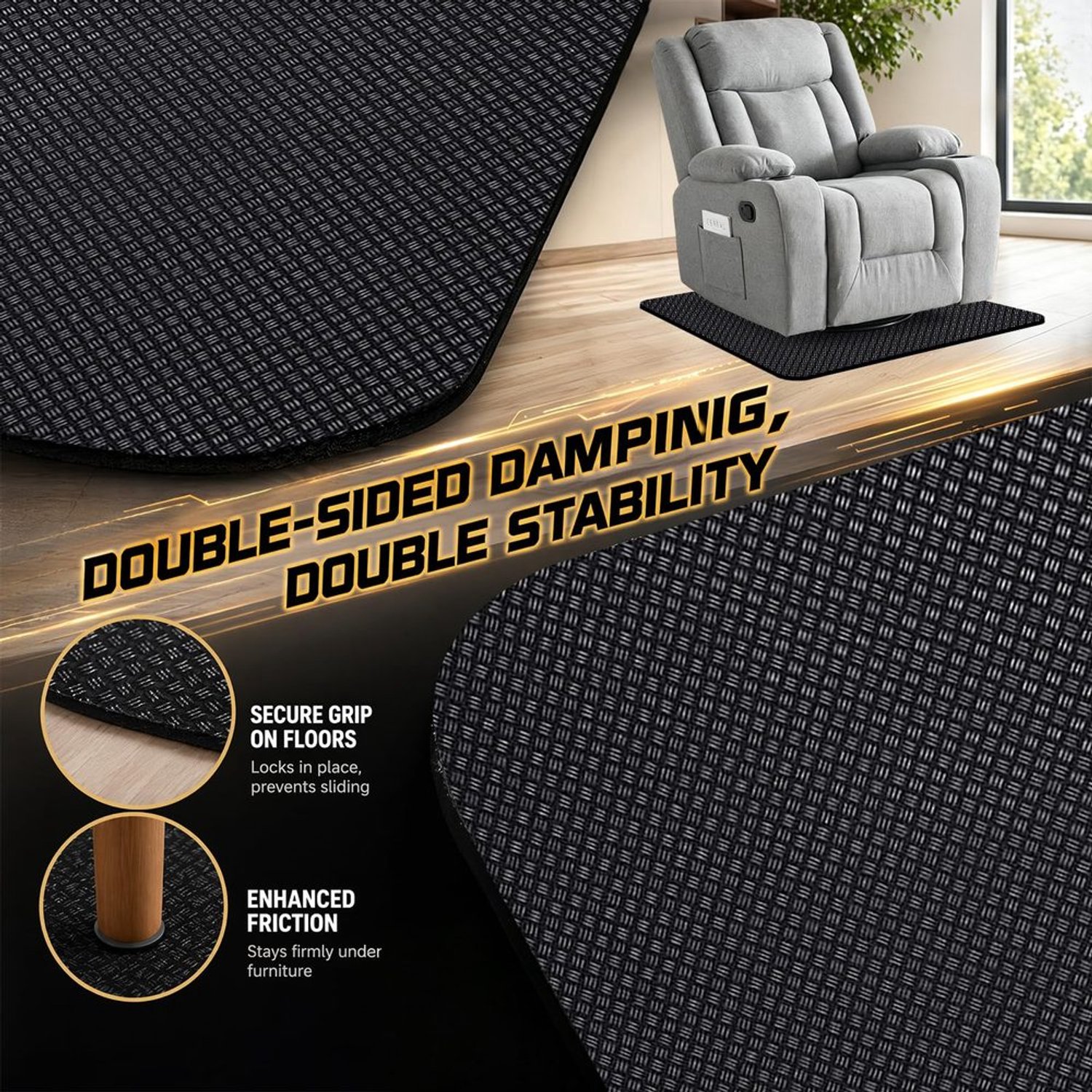 Antislipmat voor Meubels 75 x 75 cm