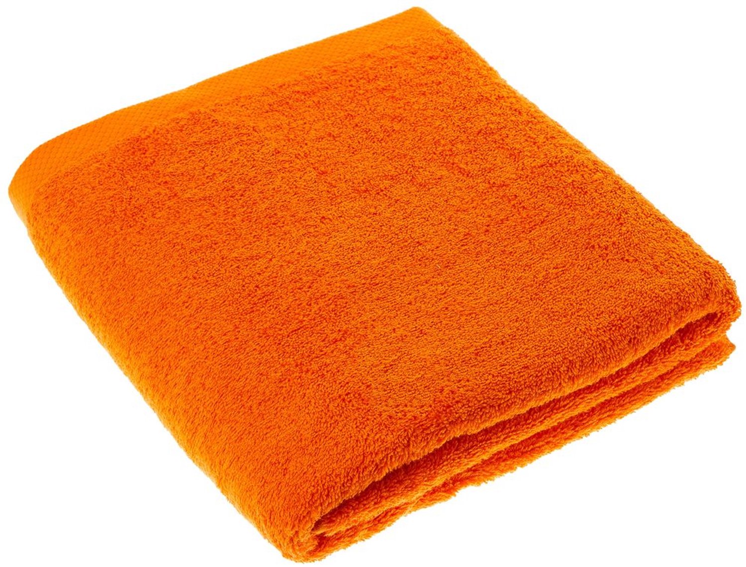 Badhanddoek van 100% Katoen, 100 x 150 cm, Oranje