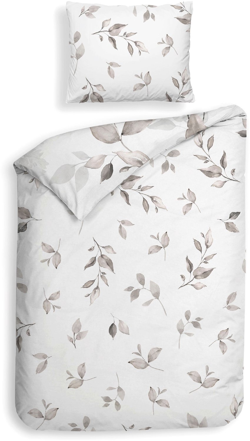 Heckettlane Dekbedovertrek Katoen Satijn Amara - Beige - 100% Katoen-Satijn - Dekbedovertrek 200x200/220cm - Tweepersoons - Wenen van Merkloos — afbeelding 4