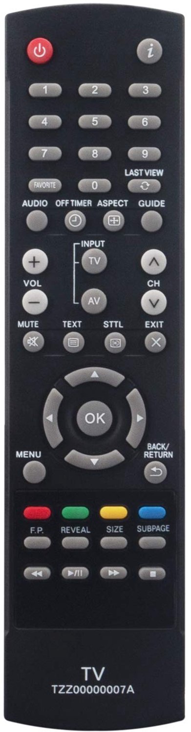Vervangende Afstandsbediening voor Panasonic TV