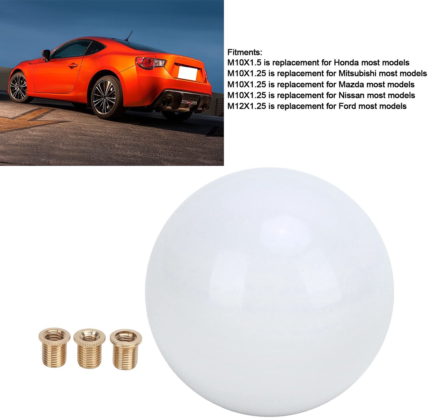 Universele Versnellingspookknop van Acryl voor Auto's