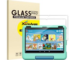 (2 Pack) Tempered Glass Screen Protector Compatible with Brand New Fire HD 8/Fire HD 8 Plus/Fire HD 8 Kids/Fire HD 8 - ShopVlot