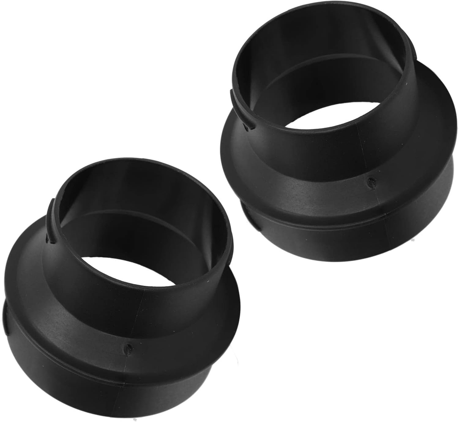 Uitlaatconnector 60 tot 75 mm - 1 paar verwarmingsdoppen - ABS materiaal - Geschikt voor Webasto verwarming - ShopVlot