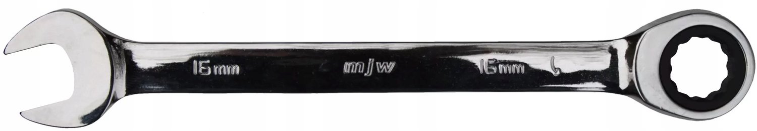 MJW Ringsteeksleutel 22mm met Ratel - 72 Tanden