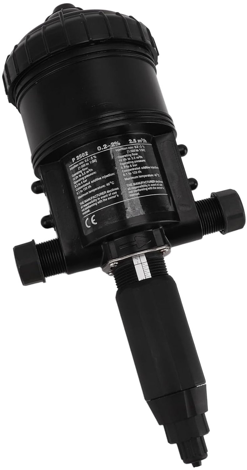 Generic Adjustable Fertilizer Injector, Water Powered Dosing Pump with G3/4 Male Thread, Drip Irrigation Tool for - ShopVlot