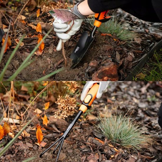 NEO TOOLS Tuin Gereedschap Set 5 Delig - NEO Click Systeem — afbeelding 3
