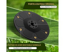 Equipment: Knife plate + 6 pieces blades compatible with Segway Navimow H Series H1500N, H3000N-VF, mowing robot - ShopVlot