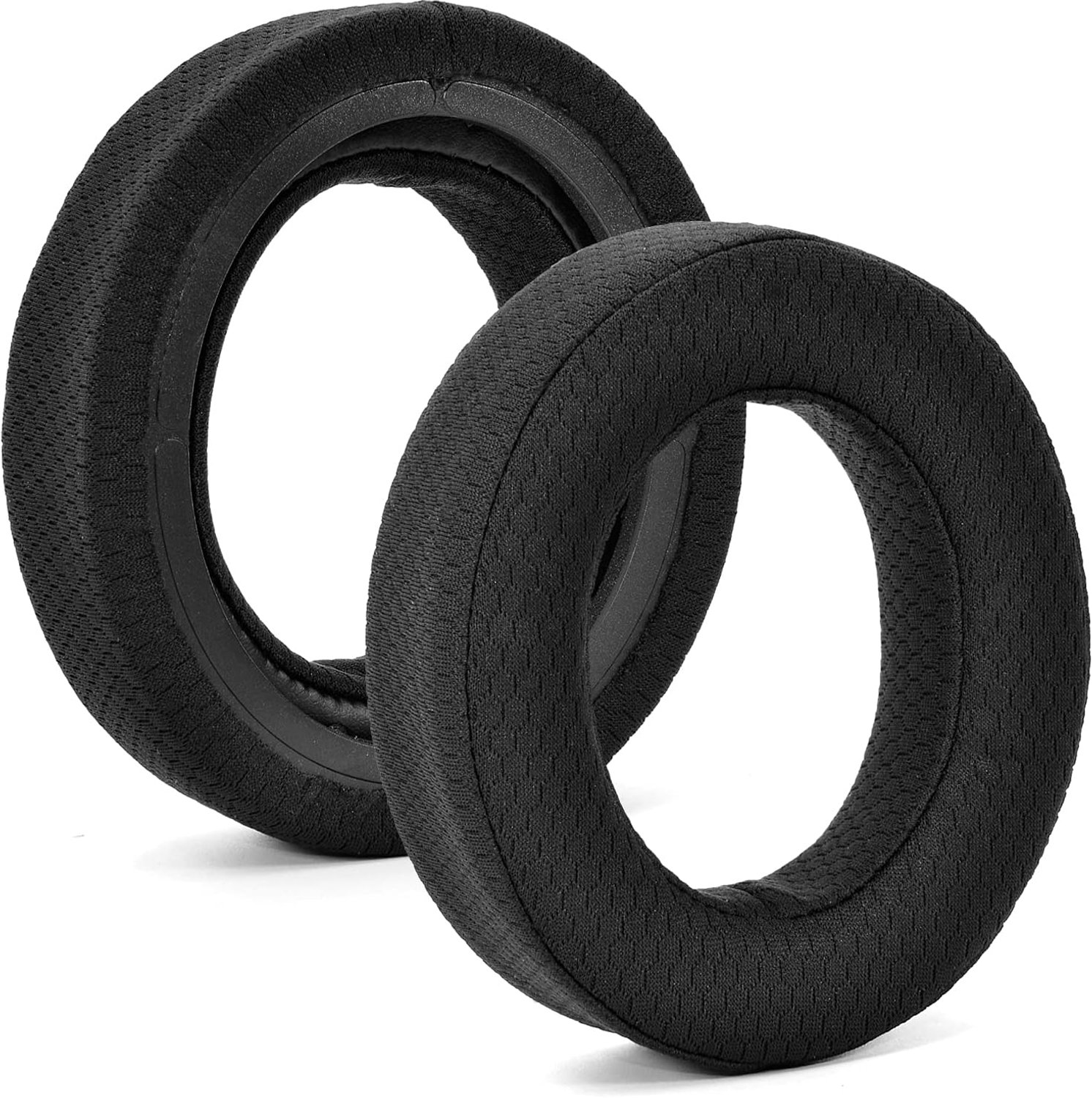 HS70 Pro Thicker Breathable Fabric Upgrade Quality Ear Pads - defean Replacement Ear Pad Cup Compatible with Corsair - ShopVlot