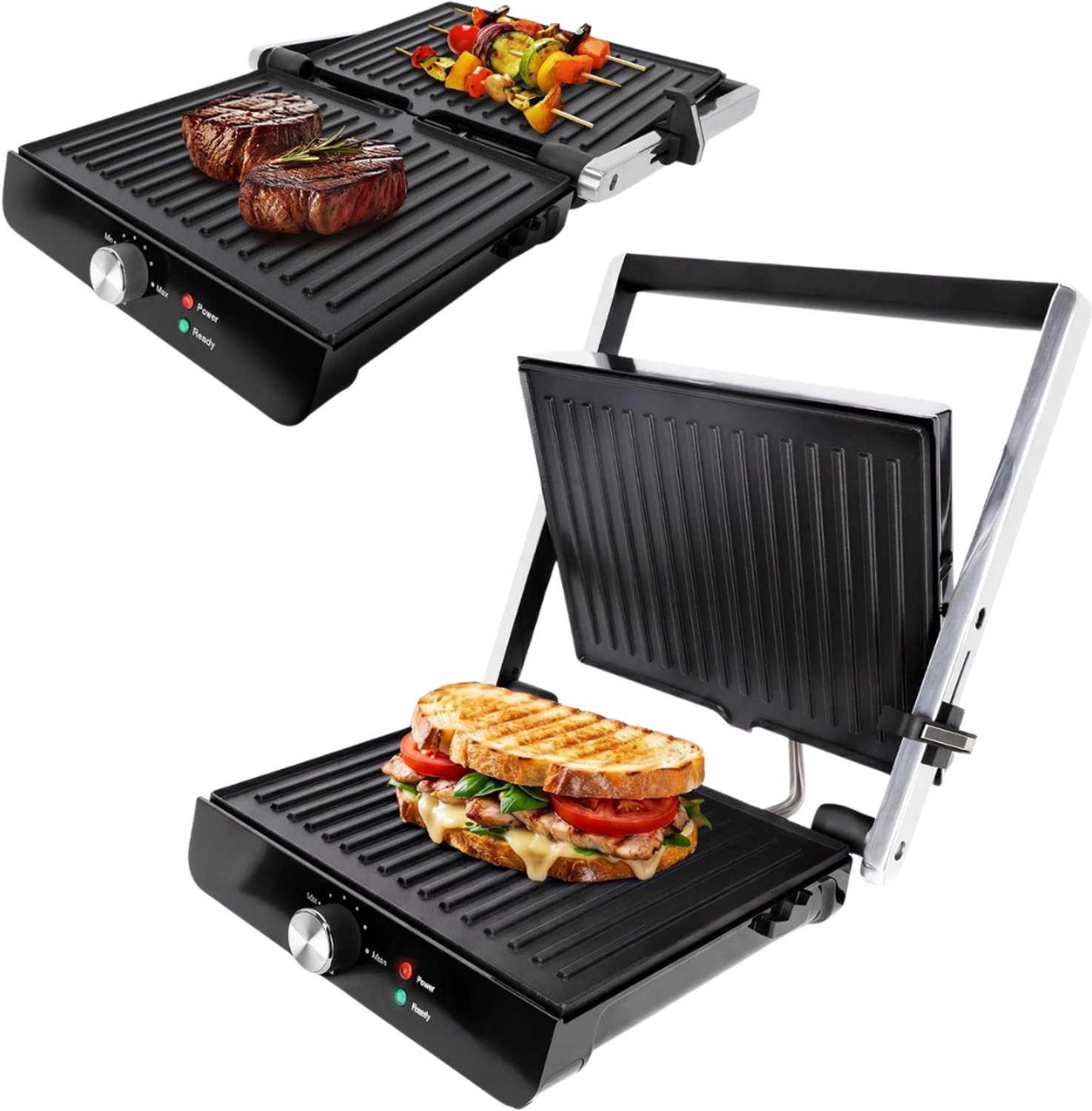 VLSelect® Contactgrill - Tosti Apparaat - Grill apparaat