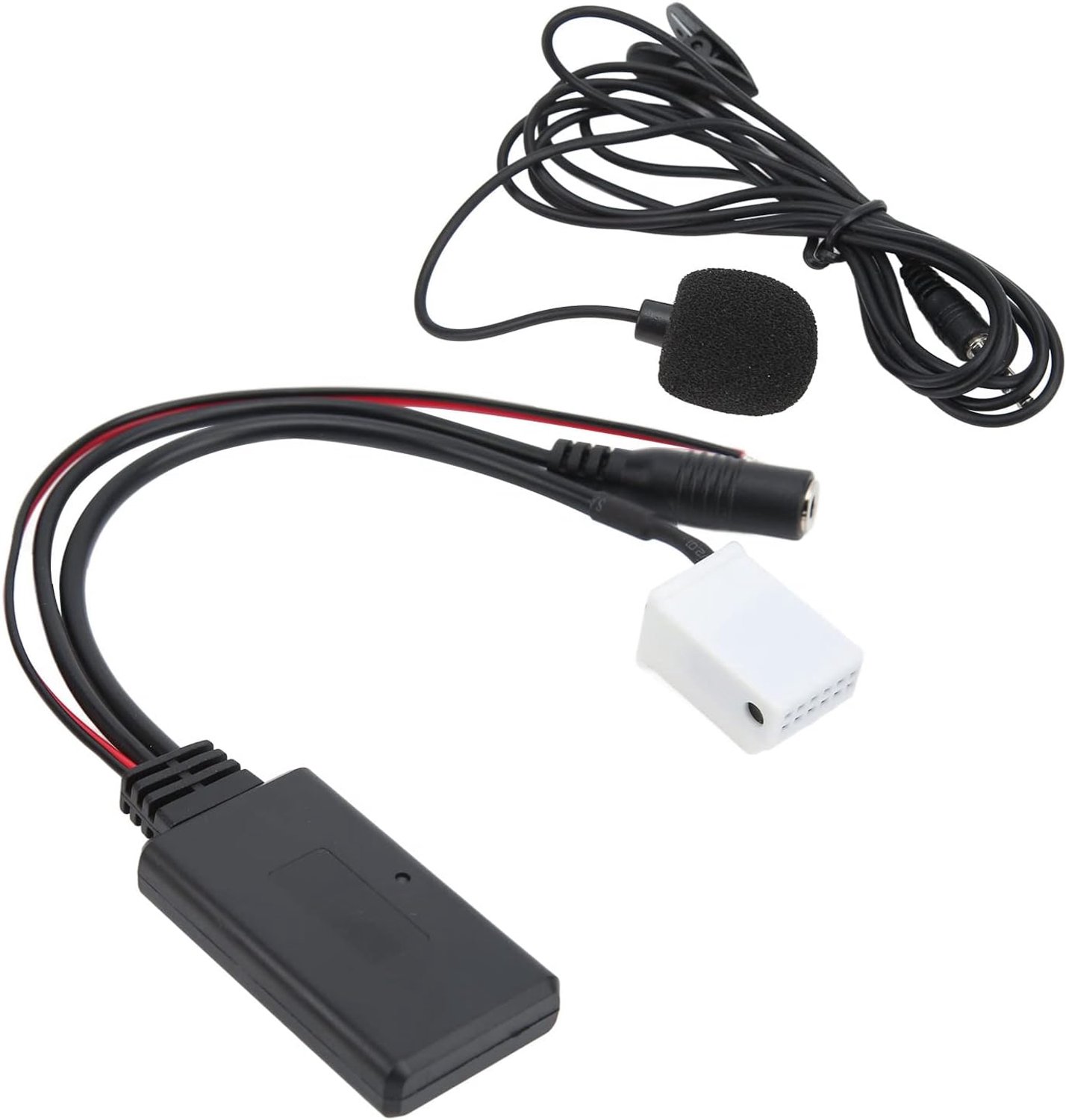 SnelShoppen - Bluetooth 5.0 Car Audio AUX Adapter Kabel met Handsfree Microfoon voor C2 C3 C4 C6 C8 207 307 407 607 807 - MP3 Adapter voor Auto