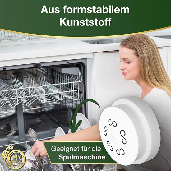 SnelShoppen - Casarecce Pasta Maker Accessoires - Pasta Disc Geschikt voor Philips Pastamaker - Matrices voor Huisgemaakte Pasta - Perfecte Compatibil van Snelshoppen — afbeelding 4