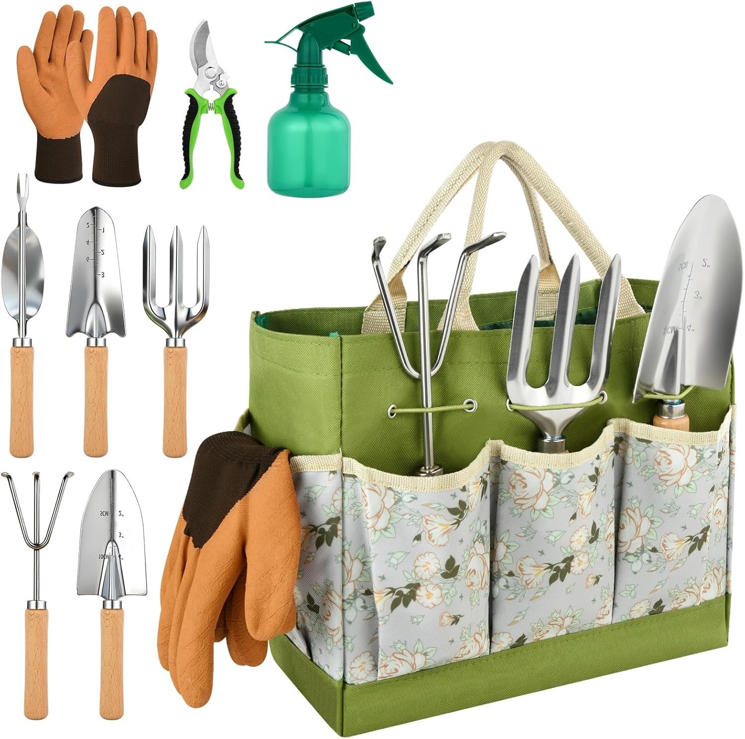 Complete Tuinset met Organiser en Handtas - Tuingereedschap, Tuinonderhoud, Tuinaccessoires