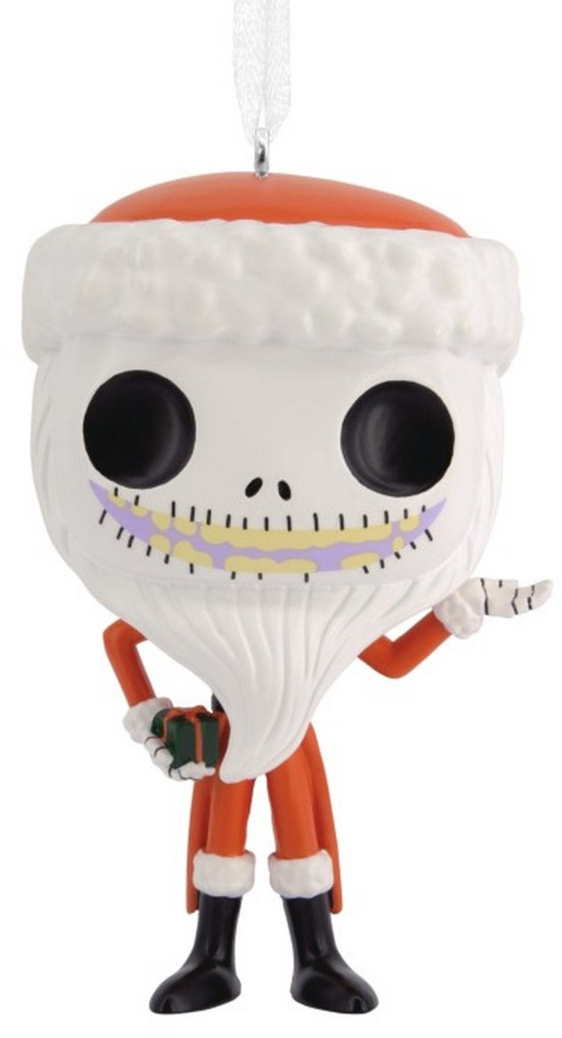 Ornament L94 FC Funko Santa Jack kerstbal Hallmark