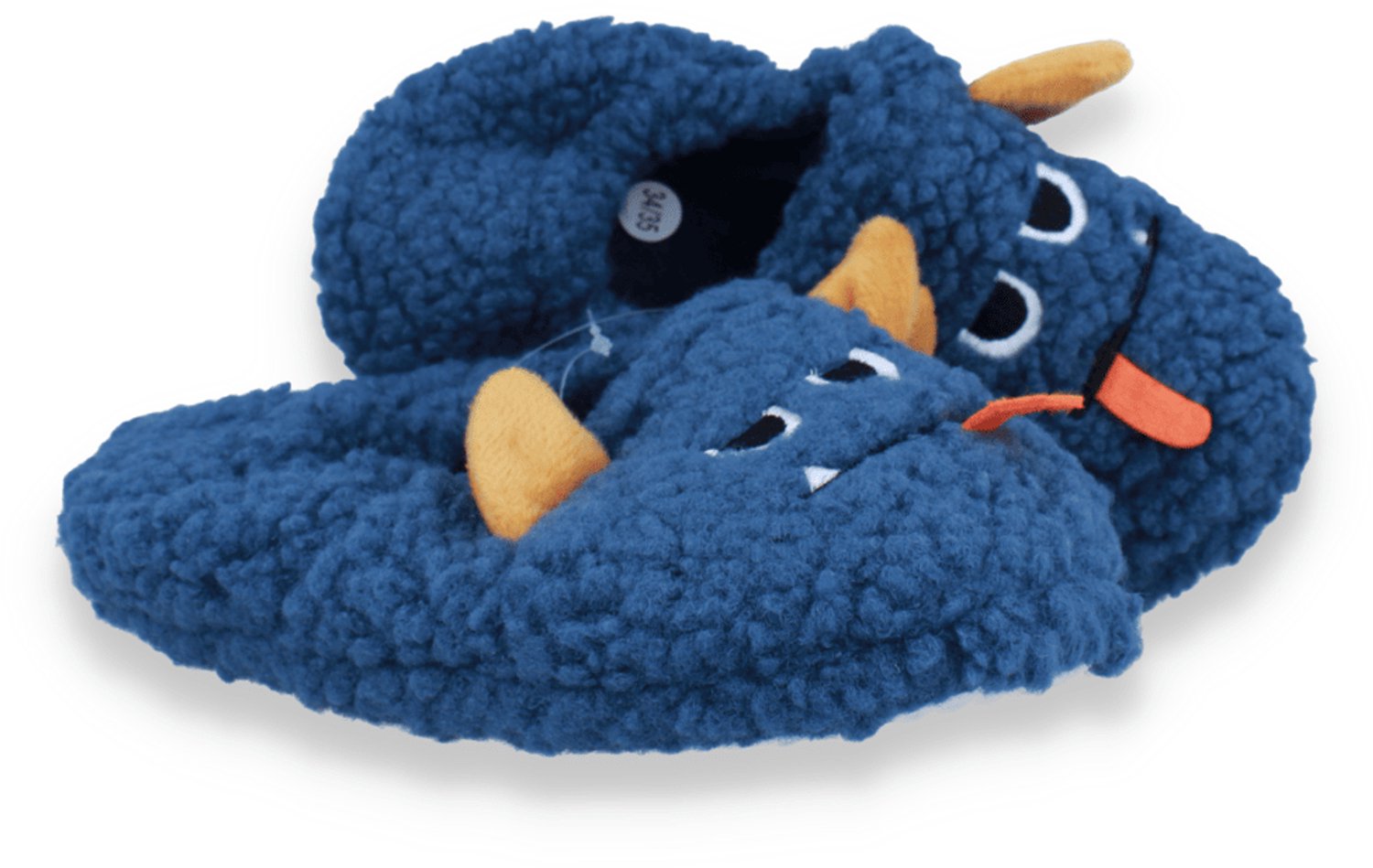 Mode-mania Uni Pantoffel | Blauw | Maat: 34