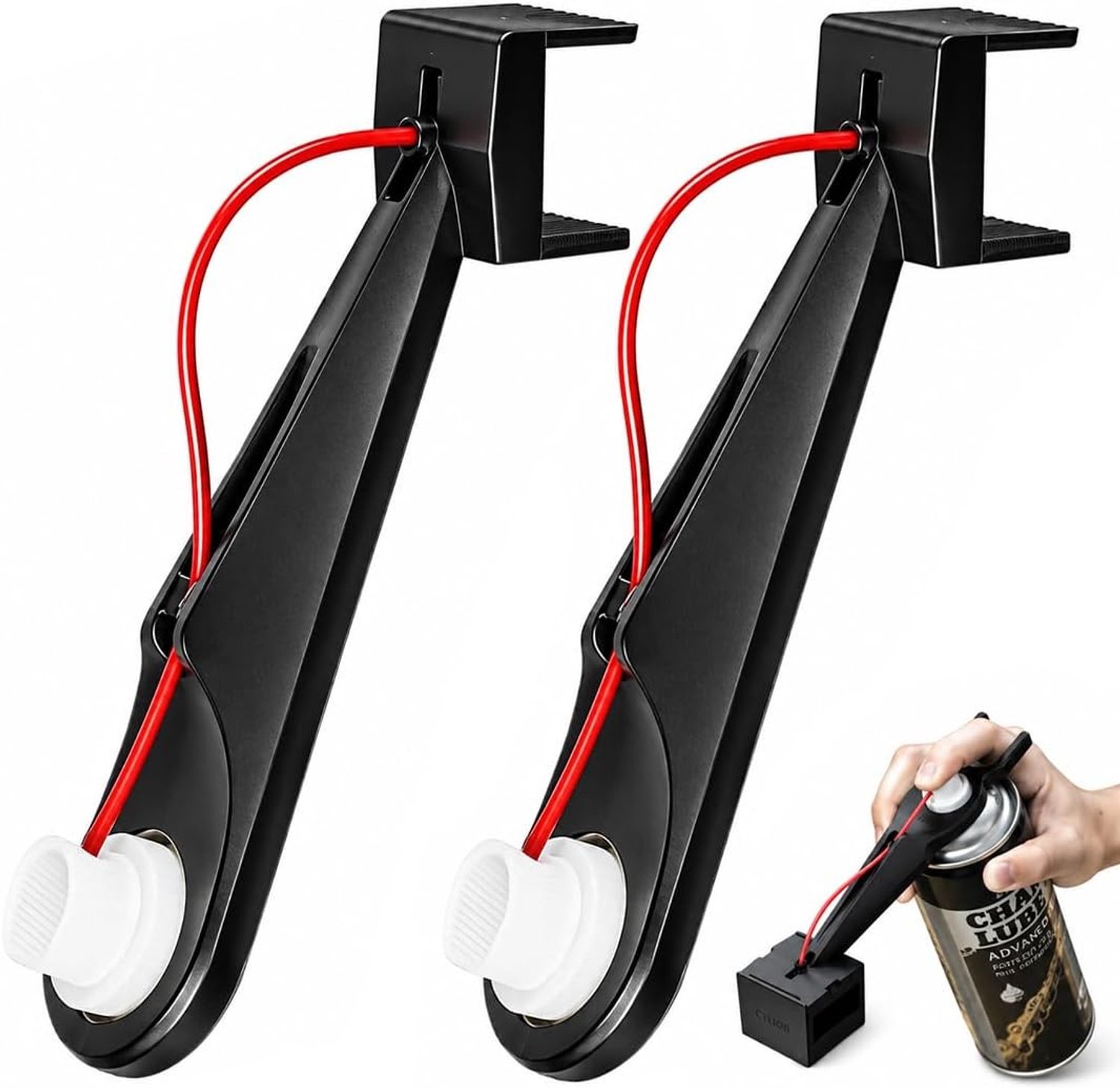 2 Stuks Fiets- en Motorolie, Kettingreiniging en -smering, Spatbescherming, Gebruiksvriendelijk, Voor Optimale Prestaties en Duurzaamheid
