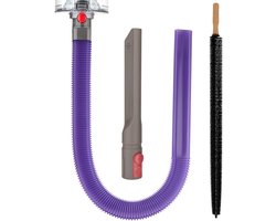 SnelShoppen - RTop Droogtrommel Ventilatie Accessoires en Kierenzuiger voor Handstofzuigers - Flexibele Slang en Fluff Verwijder Tool voor Dyson V15 V
