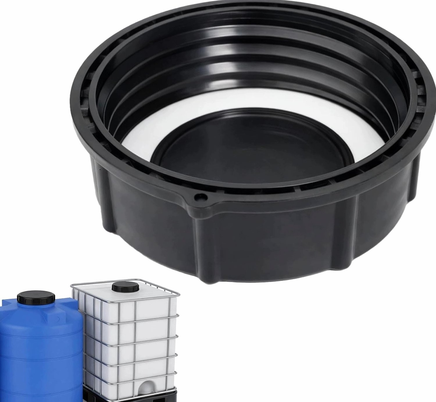Deksel 100mm DN80 Adapter Tank Deksel Uitloop Koppeling Deel