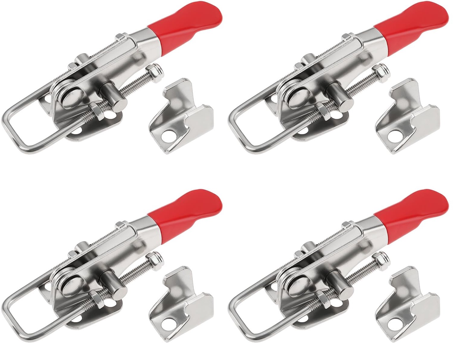 Set van 4 Heavy Duty Toggle Clamps voor Diverse Toepassingen