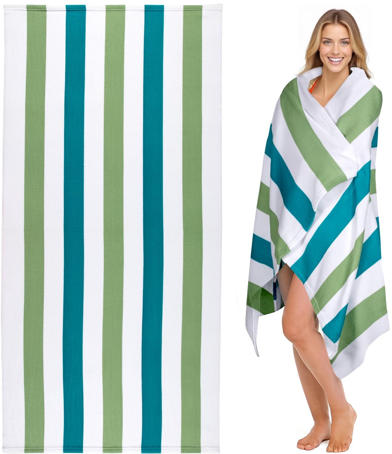 Grote Microvezel Strandhanddoek 90x180cm Sneldrogend