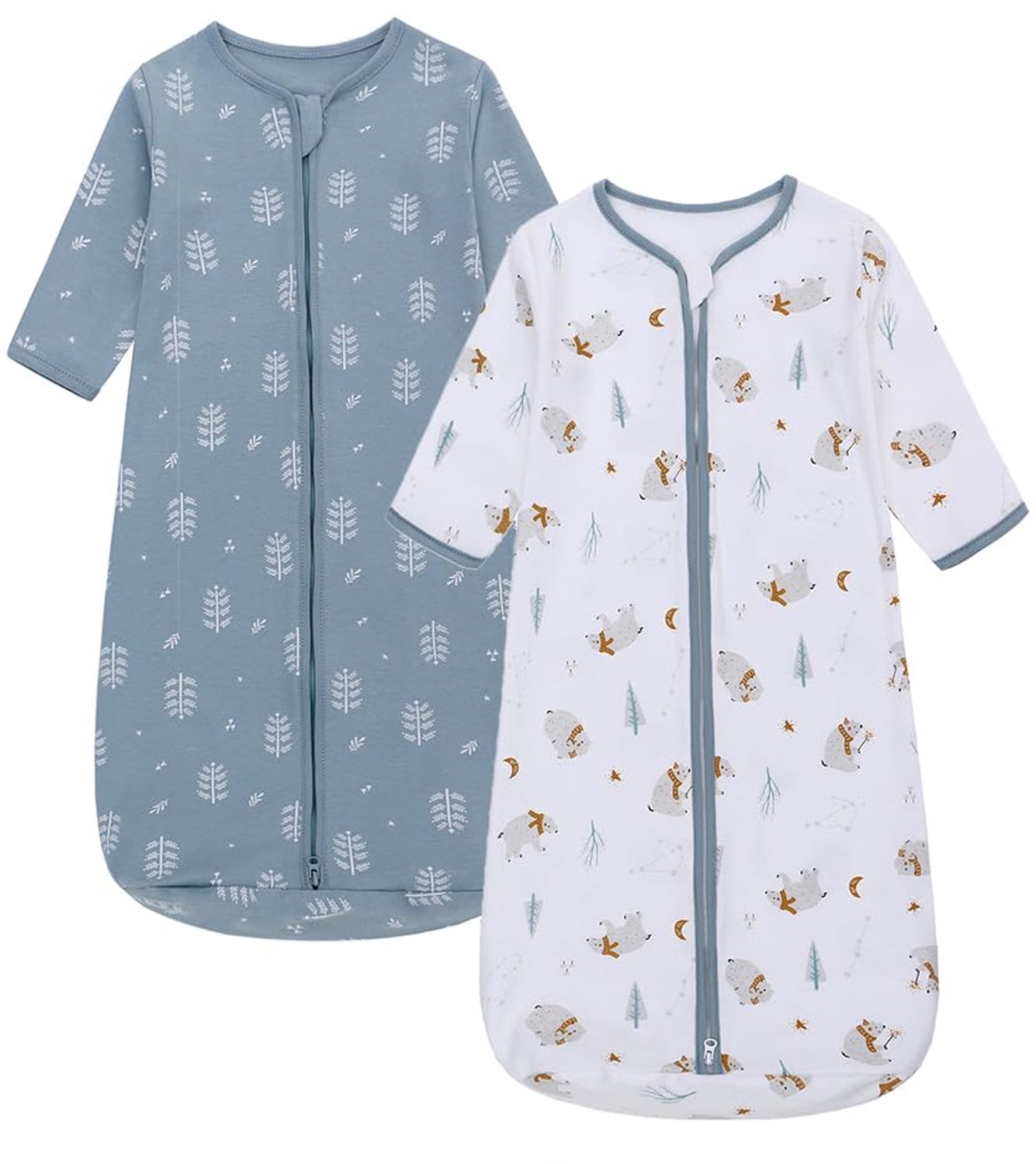 2-Pack Baby Slaapzakken van 100% Katoen voor Peuters