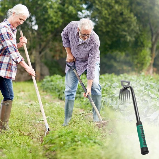 6-tands Onkruidbestrijdingsgereedschap met Messen - Tuin Gereedschap voor Onkruidverwijdering — afbeelding 4