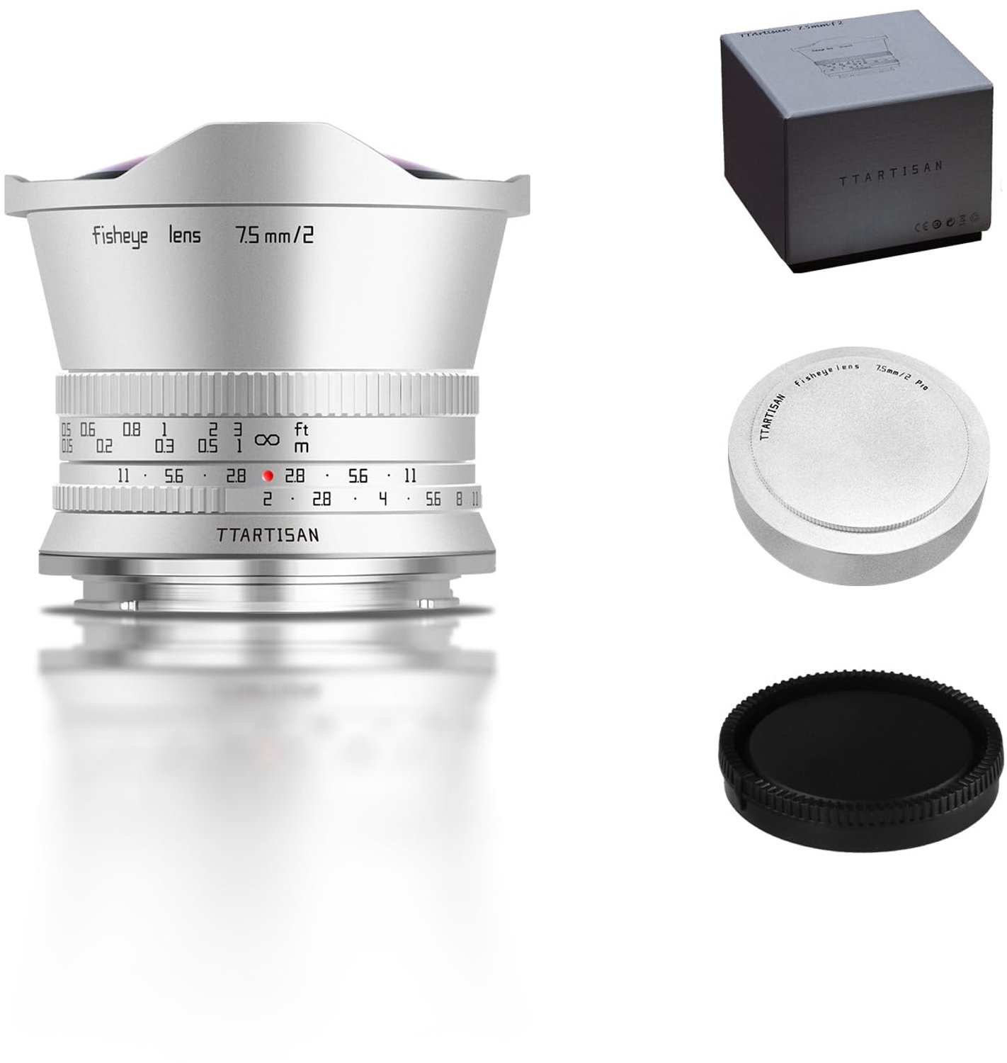 7.5mm F2.0 Fisheye Lens - Ultra Groothoek voor Sony E-Mount Cameras