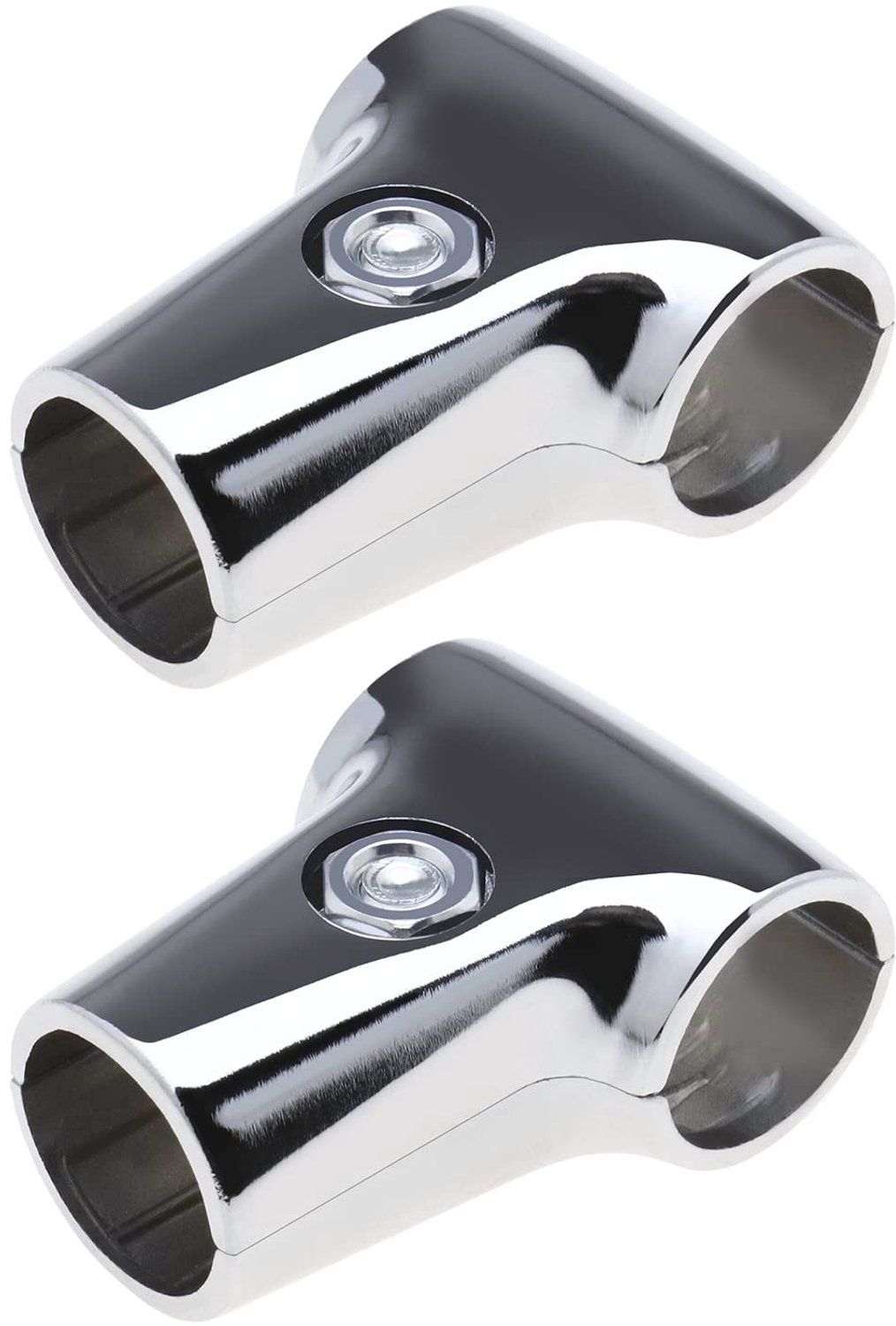 Displayklem Sterke Grip - T-stanghouder - Aluminium - 25 mm - Zilver - Duurzaam en Roestvrij - Klem