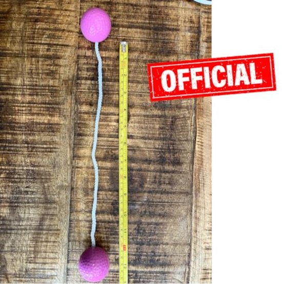 Ladder Golf Gooi Spel - Officiële Golfballen 30 cm — afbeelding 4
