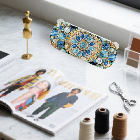 DIY Diamond Painting Pencil Case Organiser voor Kantooraccessoires — afbeelding 3