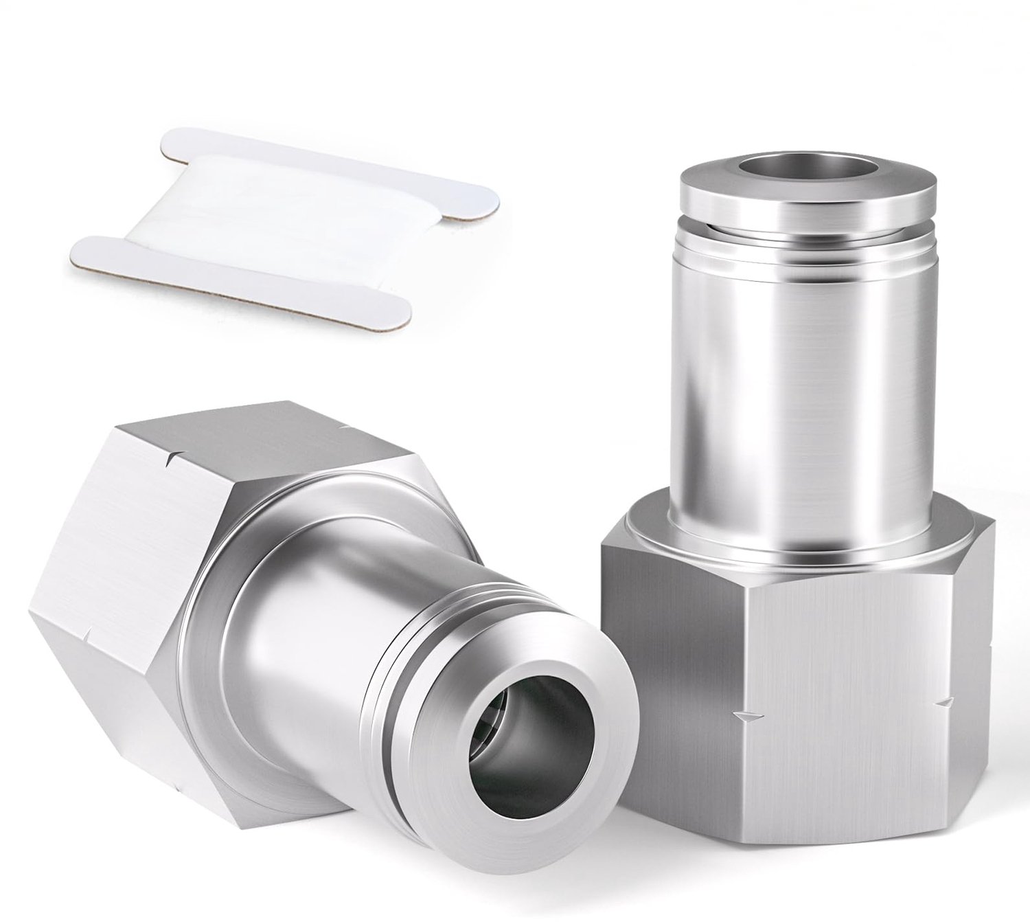 Set van 2 Pneumatische Aansluitstukken 6MM OD met O-ring