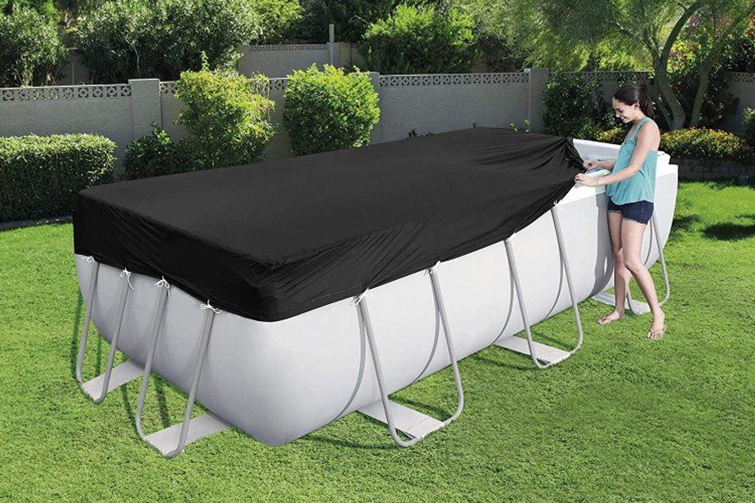 Bestway Flowclear afdekhoes zwembad 404 cm