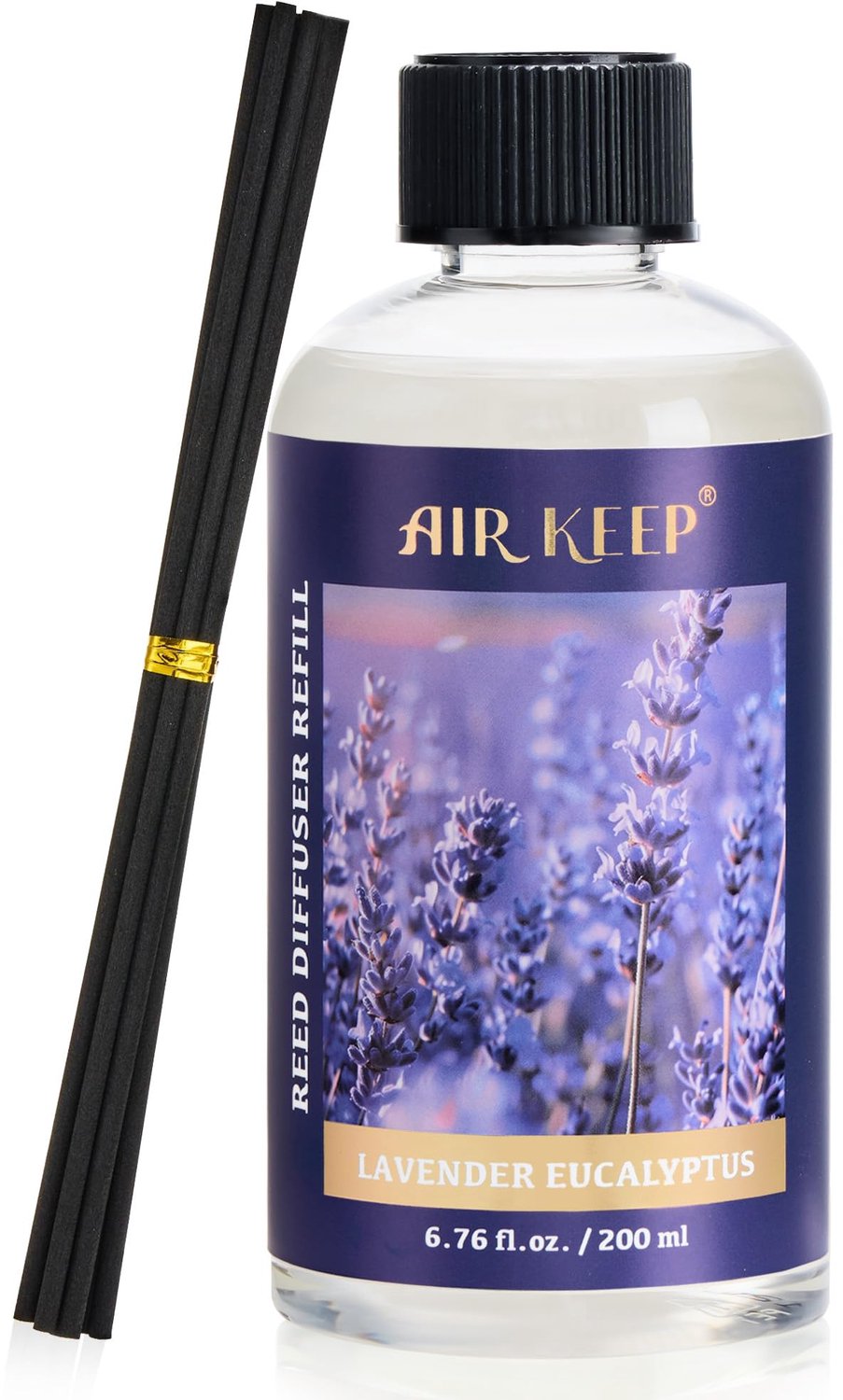 Lavendel Eucalyptus Parfum Navulling 200ml voor Geurstokjes Diffuser