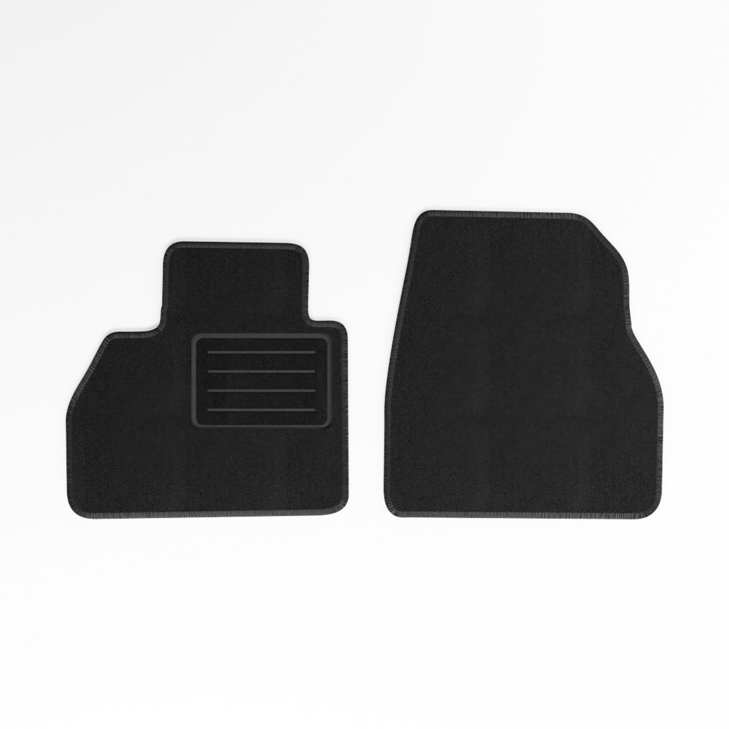 Mats4all | Naaldvilt automatten passend voor Mercedes Citan 2012-2021 (W415) | Antislip | Met versterking | 4-delig | Automatten | Mattenset