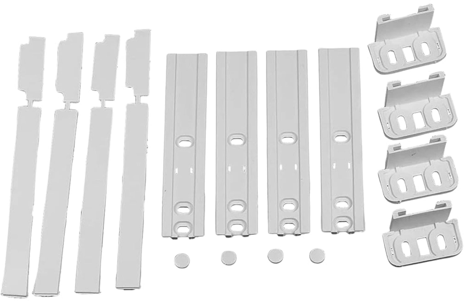 Koelkast Vriezer Deur Sliding Kit - Compatibel met Smeg