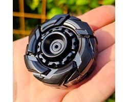 Fidget Spinner Toy - Magnetisch Metaal in Zwart