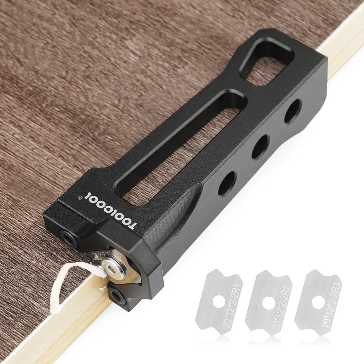 Kantband Trimmer R1+R2+R3 met Wolfraam Stalen Bladen - Houtbewerking