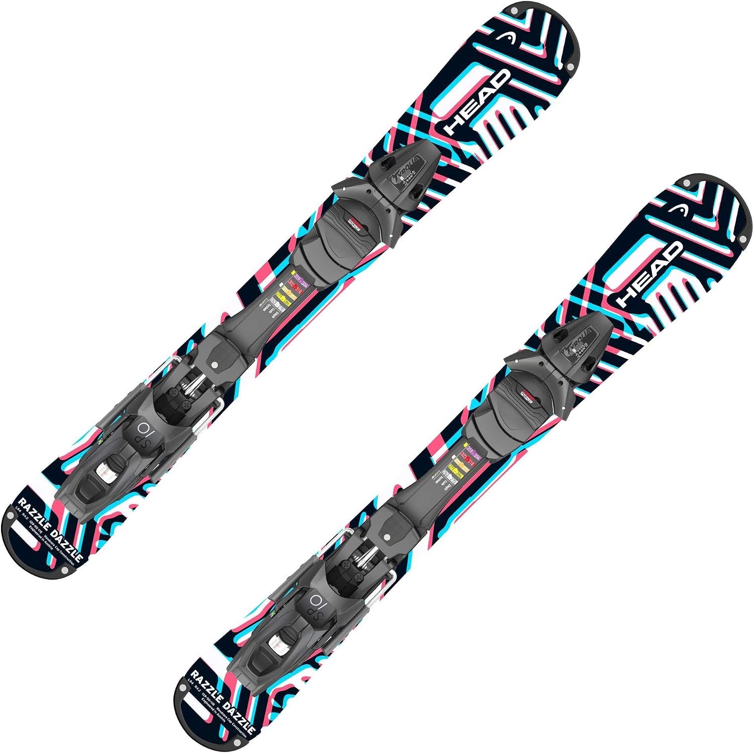 Head Razzle Dazzle Snowblades Zwart
