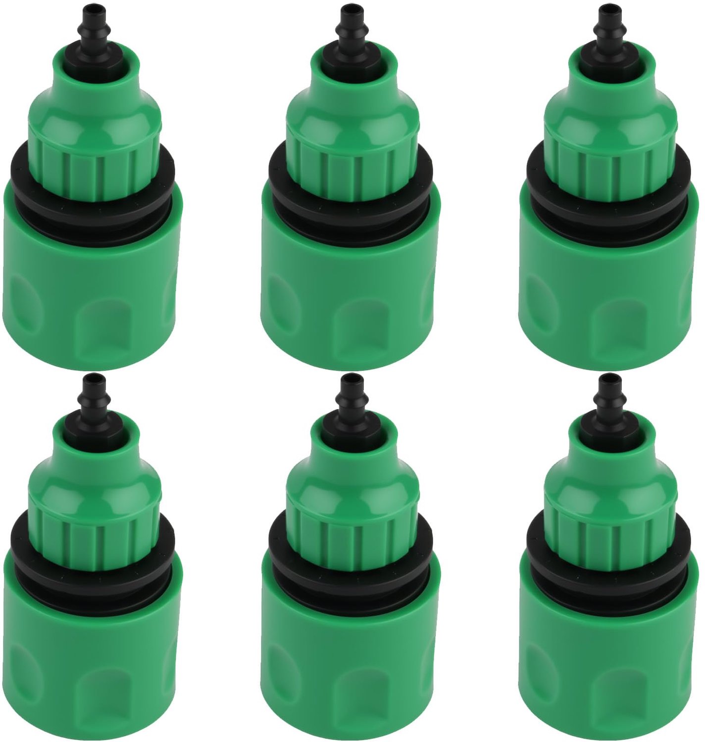 Set van 6 Tuinslang Aansluitingen van Robuust Plastic