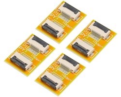 FPC/FFC Uitbreidingskaart PCB voor LCD en 3D Printers, Pack van 4