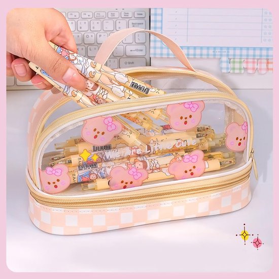 Schattige Bear Pencil Case voor Kinderen — afbeelding 4