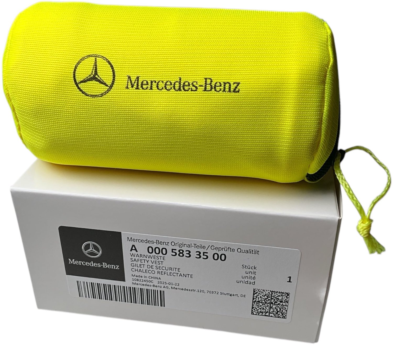 Veiligheidsvest Compact - Goedkeuring - Geel