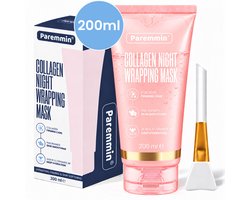 Collageen Wrapping Masker (200 ML) – Gezichtsmasker – Collagen Mask Koreanse – Bio-Collagen Night Mask – Korean Beauty