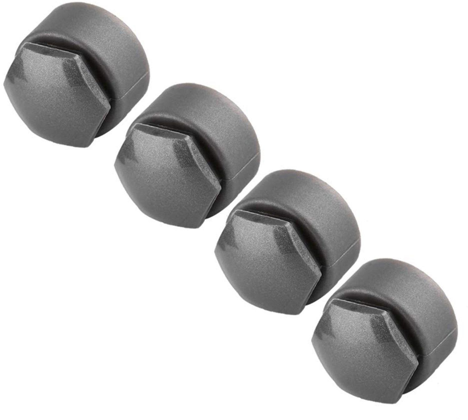 Wielmoer Velgafdekking - 20 Stuks - Wielmoerkapjes 17 mm - Stofkap - Schroefbescherming - Antidiefstal - Universeel - Moerkap